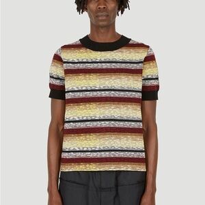 Structured Striped Multicolour Ethan Shirt XS NAMACHEKO Ultra Fine Merino Unique